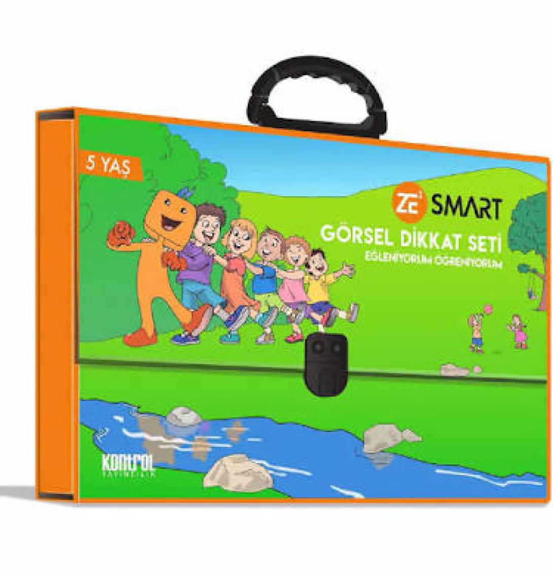 5 Yaş Zekare Smart Görsel Dikkat Seti (10 Kitap + 1 Kontrol Paneli)