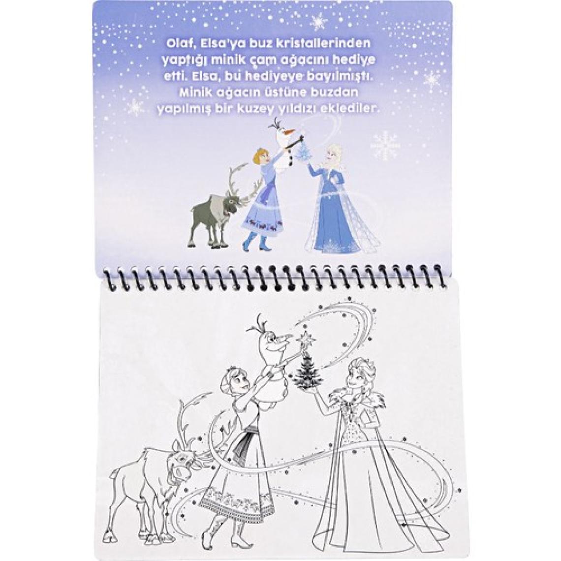 Magic Water Water Painting Sihirli Özel Sulu Kalem ile Boyama Kitabı Disney Frozen Karlar Ülkesi