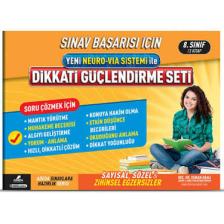 Adeda Yayıncılık Dikkati Güçlendirme Seti 8. Sınıf Sınavlara Hazırlık Serisi Yeni Neurovia Sistemi İle - Osman Abalı