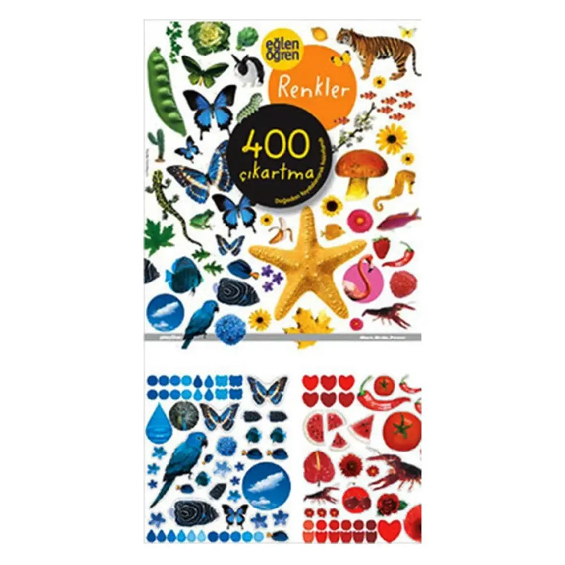 Eğlen Öğren Renkler 400 Çıkartma