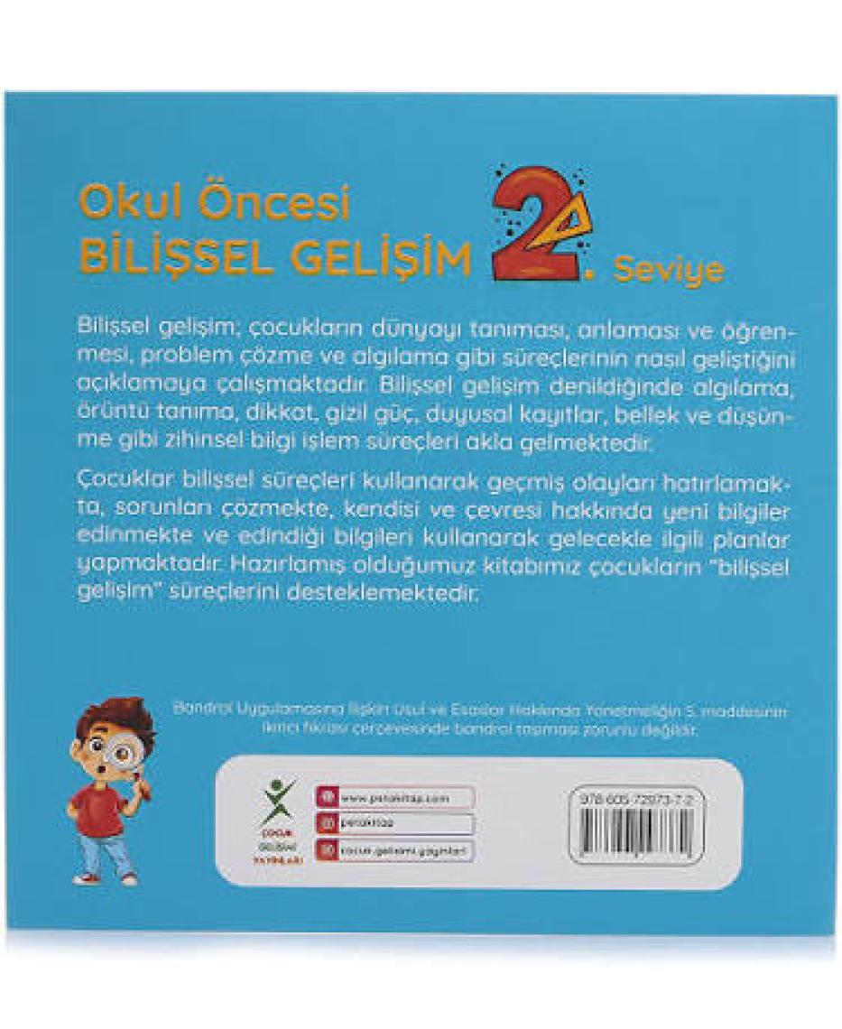 Okul Öncesi Bilişsel Gelişim 2. Seviye - Bahar Sarıkaya