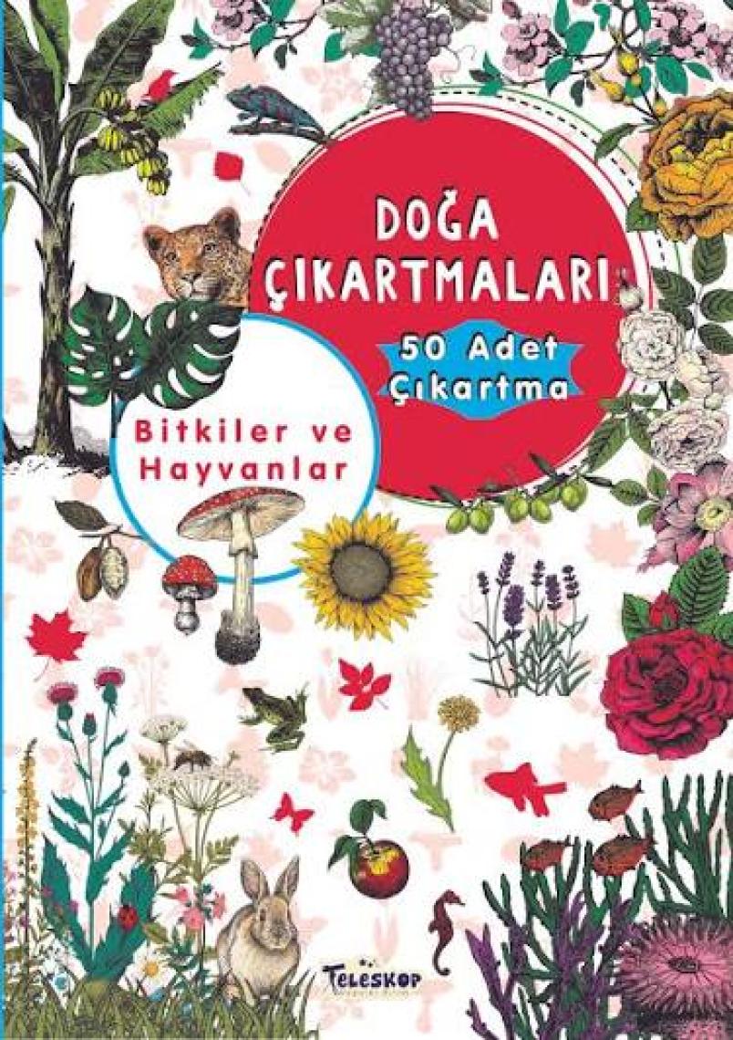 Bitkiler ve Hayvanlar Doğa Çıkartmaları