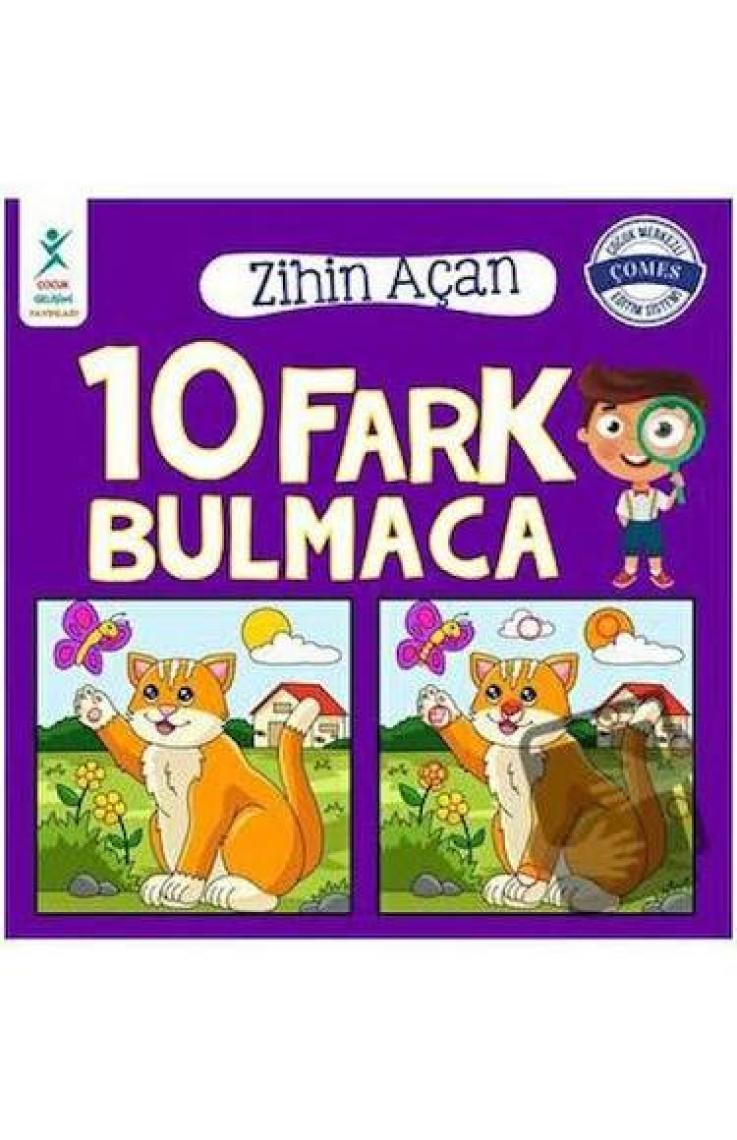 Zihin Açan 10 Fark Bulmaca - Tuğçe Turguner
