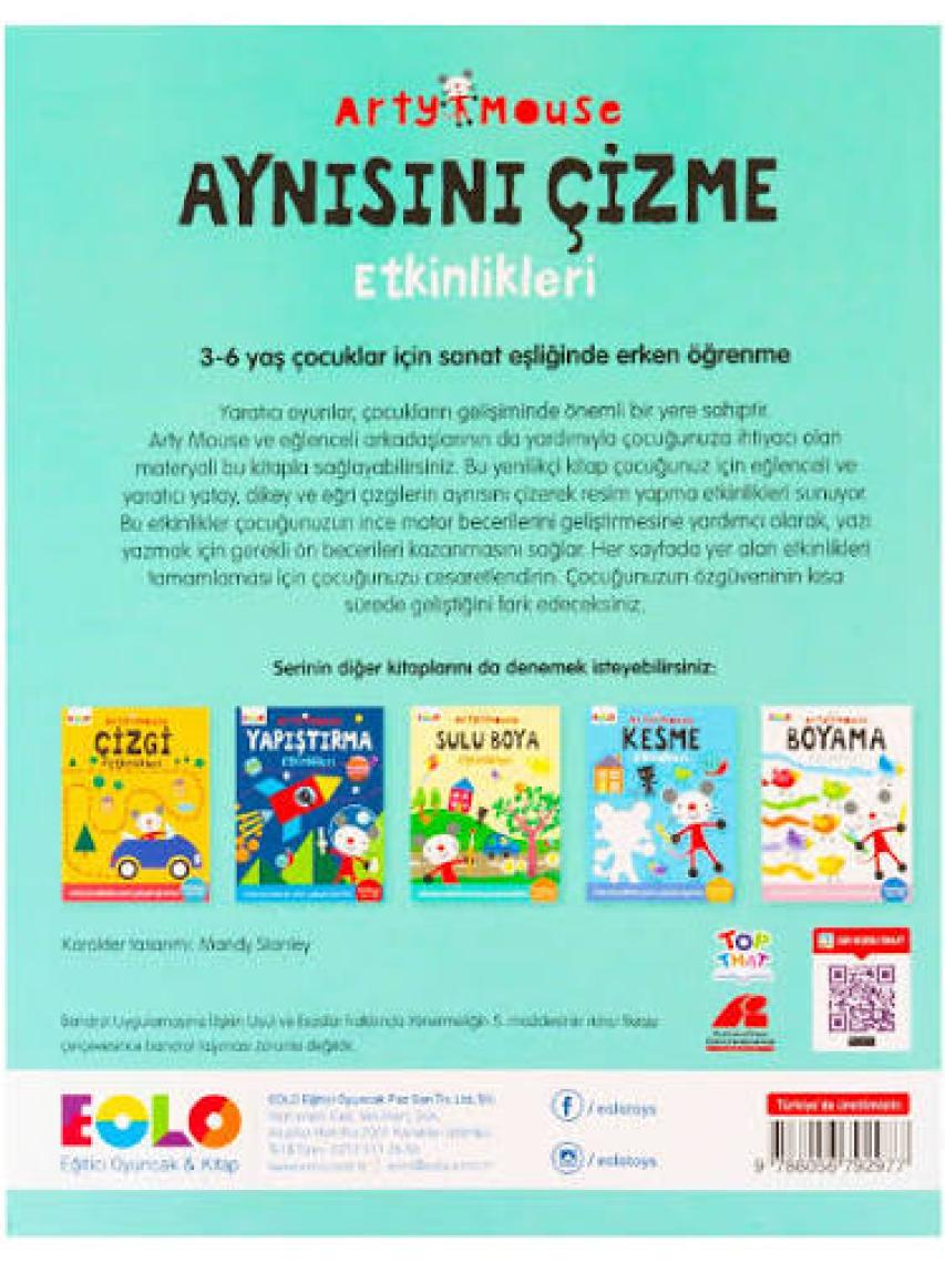 Arty Mouse - Çizgi Etkinlikleri