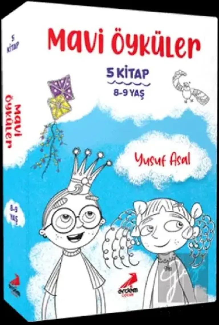 Çocuk Mavi Öyküler (5 Kitap) 8-9 Yaş