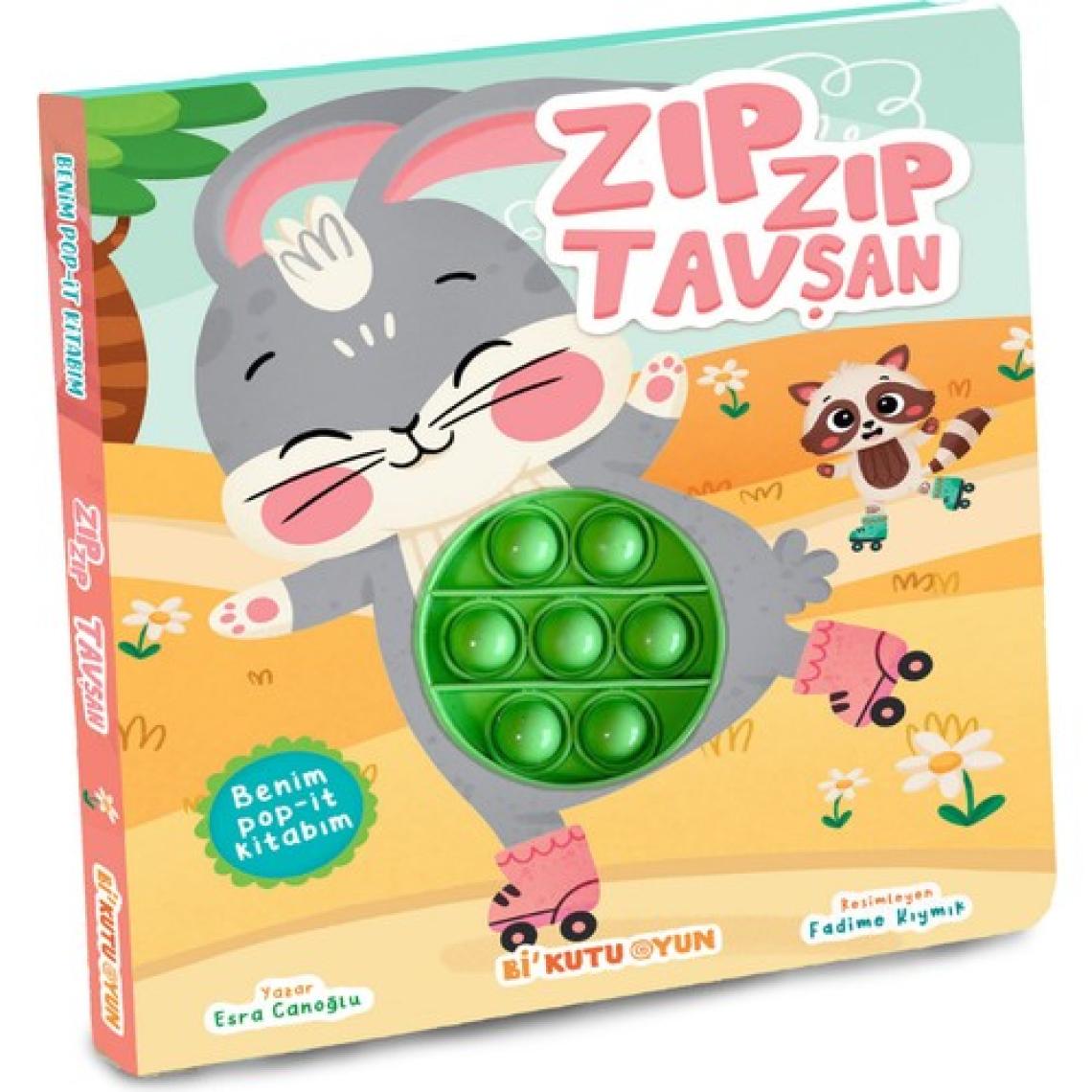 Benim Pop-it Kitabım - Zıp Zıp Tavşan (Tak-Çıkar) - Esra Canoğlu