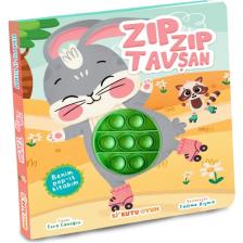 Benim Pop-it Kitabım - Zıp Zıp Tavşan (Tak-Çıkar) - Esra Canoğlu