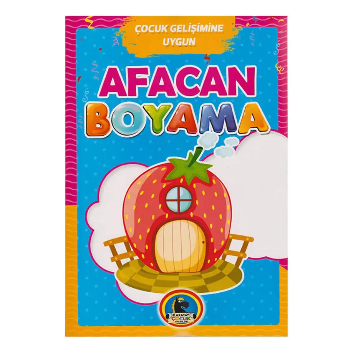 Çocuk Gelişimine Uygun Afacan İnce Boyama (1 Kitap)