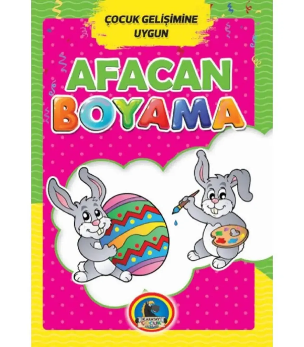 Çocuk Gelişimine Uygun Afacan İnce Boyama (1 Kitap)