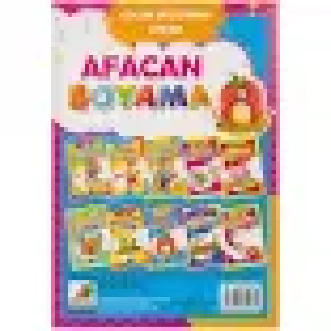 Çocuk Gelişimine Uygun Afacan İnce Boyama (1 Kitap)