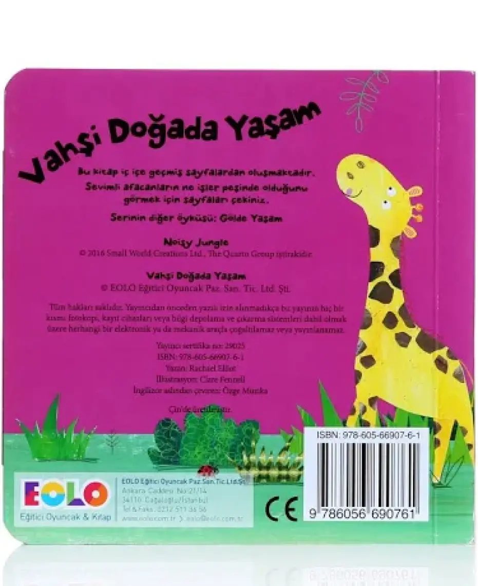Vahşi Doğada Yaşam  (Hareketli Kitap & Kaydır Gör)