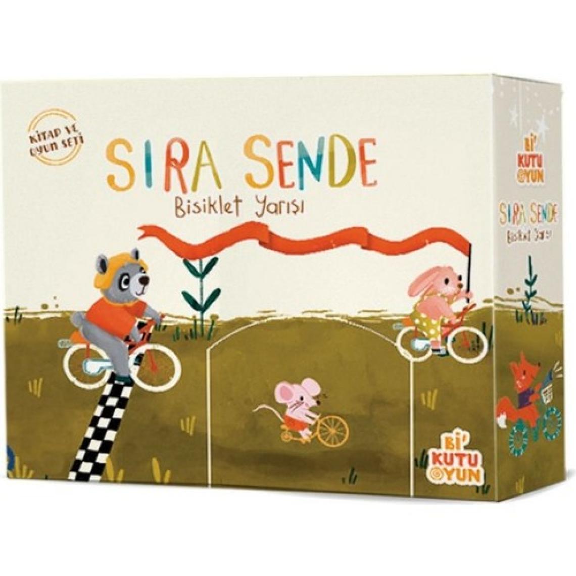 Sıra Sende - Bisiklet Yarışı (Kitap ve Oyun Seti)