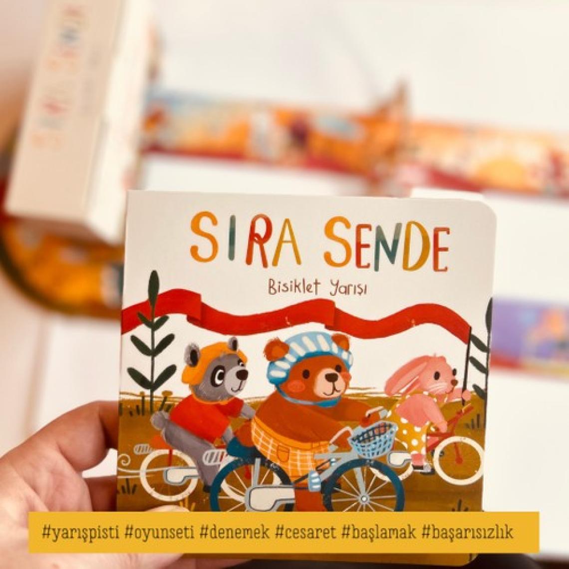 Sıra Sende - Bisiklet Yarışı (Kitap ve Oyun Seti)