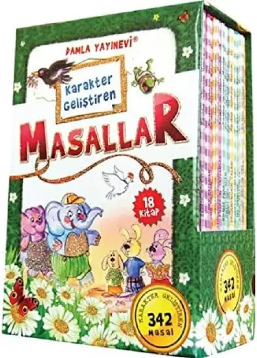 Karakter Geliştiren Masallar (18 Kitap 342 Masal)