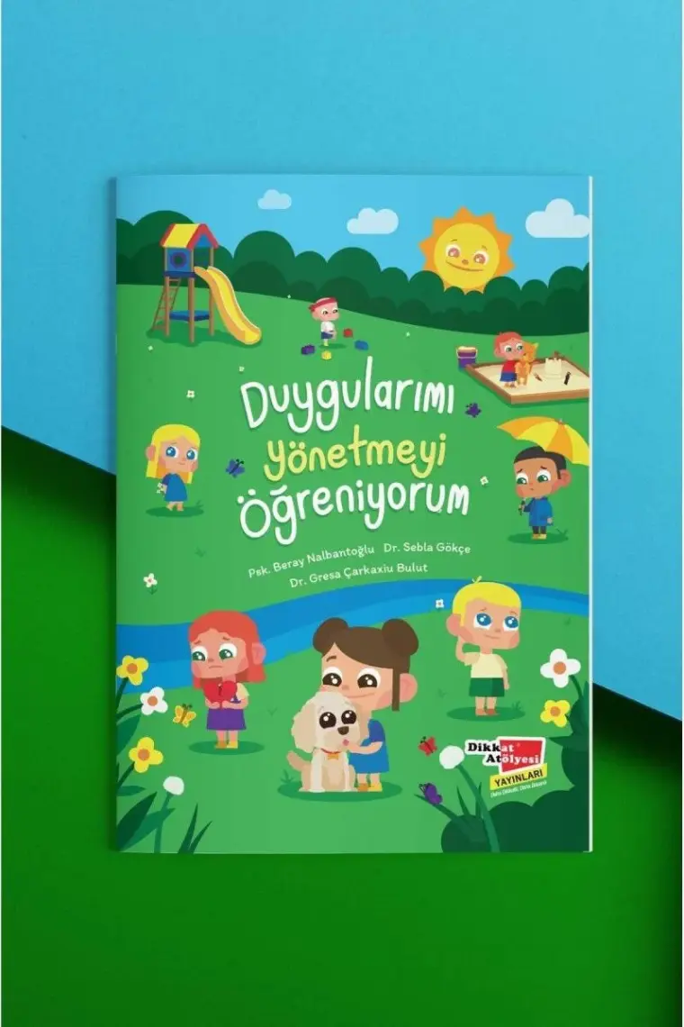Dikkat Atölyesi Yayınları Duygularımı Yönetmeyi Öğreniyorum - 0-2 Yaş Grubu için Eğitici Ciltsiz Çocuk Kitabı