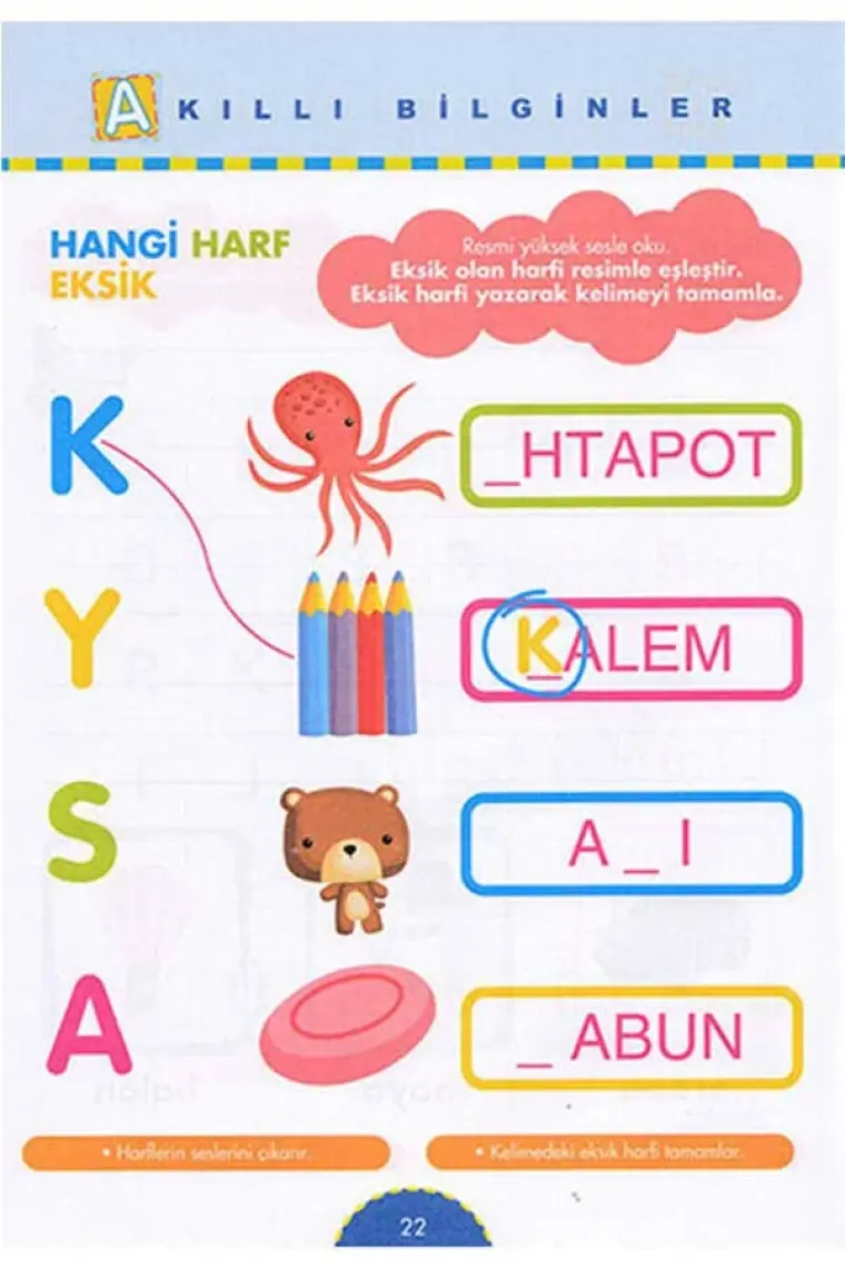 Etkinliklerle Okuma ve Yazma Öğreniyorum Serisi