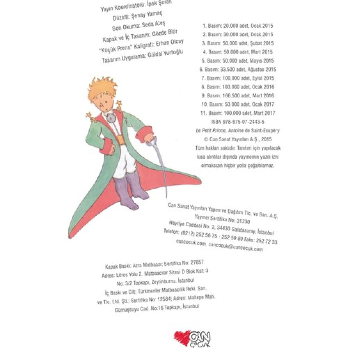 Küçük Prens - Antoine de Saint-Exupéry, 9-12 Yaş Arası Çocuklar İçin Klasik Eser