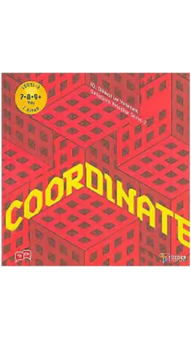 Coordinate - 7-8-9 Yaş  Level 3 - IQ, Dikkat ve Yetenek Geliştiren Kitaplar Serisi 7