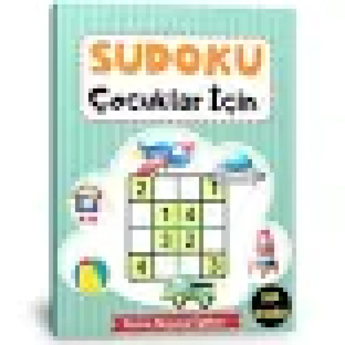 Çocuklar Için Sudoku (Rakamlı ve Şekilli) (Ciltli)