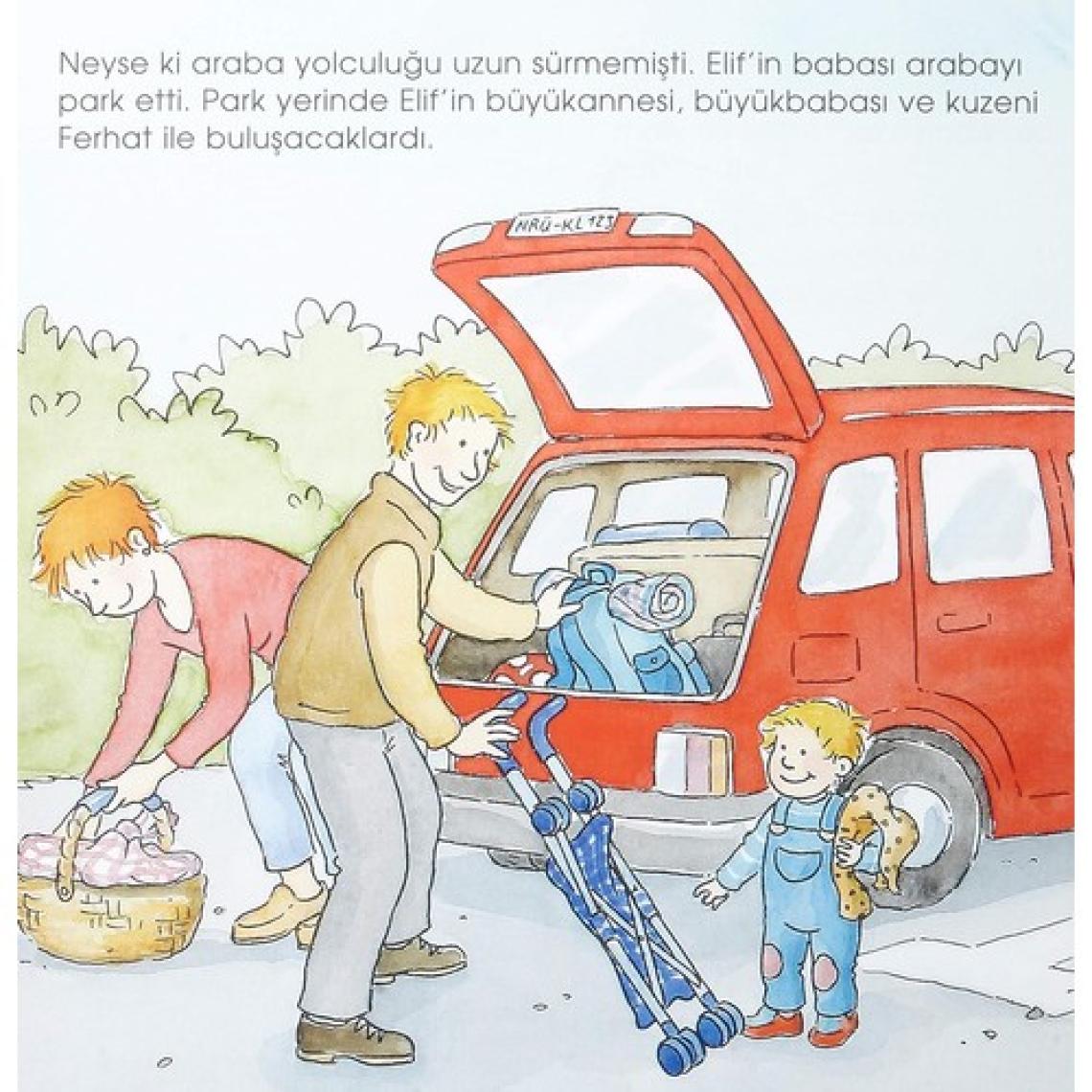 Elif Pikniğe Gidiyor - İlk Okuma Kitabım - Liane Schneider