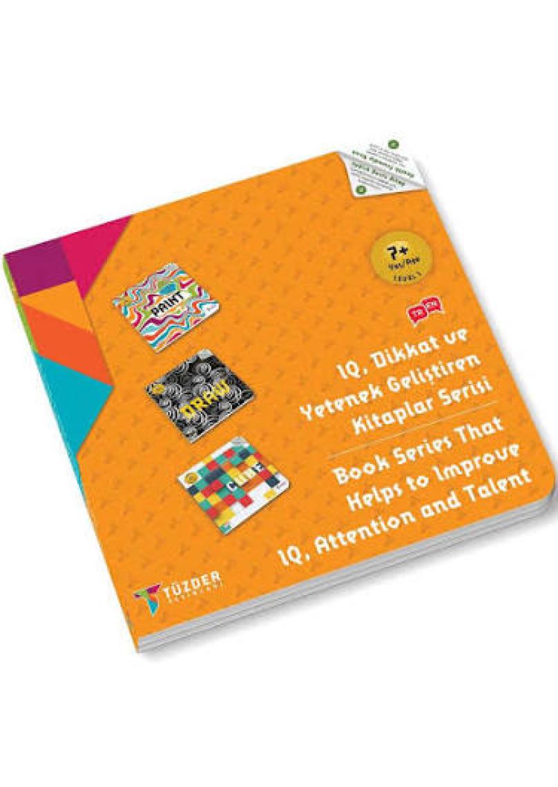 7+ Yaş Seti Level 1 - IQ Dikkat ve Yetenek Geliştiren Kitaplar Serisi