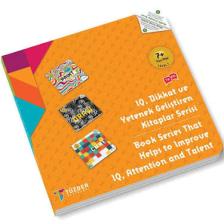 7+ Yaş Seti Level 1 - IQ Dikkat ve Yetenek Geliştiren Kitaplar Serisi