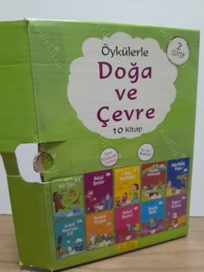 1. Sınıf Öykülerle Doğa Ve Çevre Seti (10 Kitap Takım)