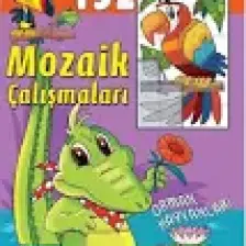 Revzen Kitap - Mozaik Çalışmaları 192 Çıkartma -  Orman Hayvanları