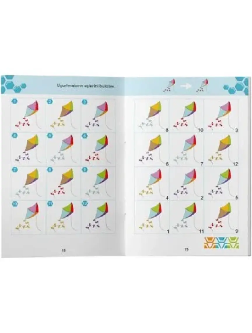 Bee Smart Görsel ve İşitsel Dikkat Seti 5-6 Yaş