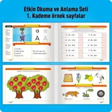 Adeda Yayıncılık Adeda Etkin Okuma ve Anlama / Okumayı Güçlendirme Seti 1. Kademe 6-7 Yaş - Osman Abalı