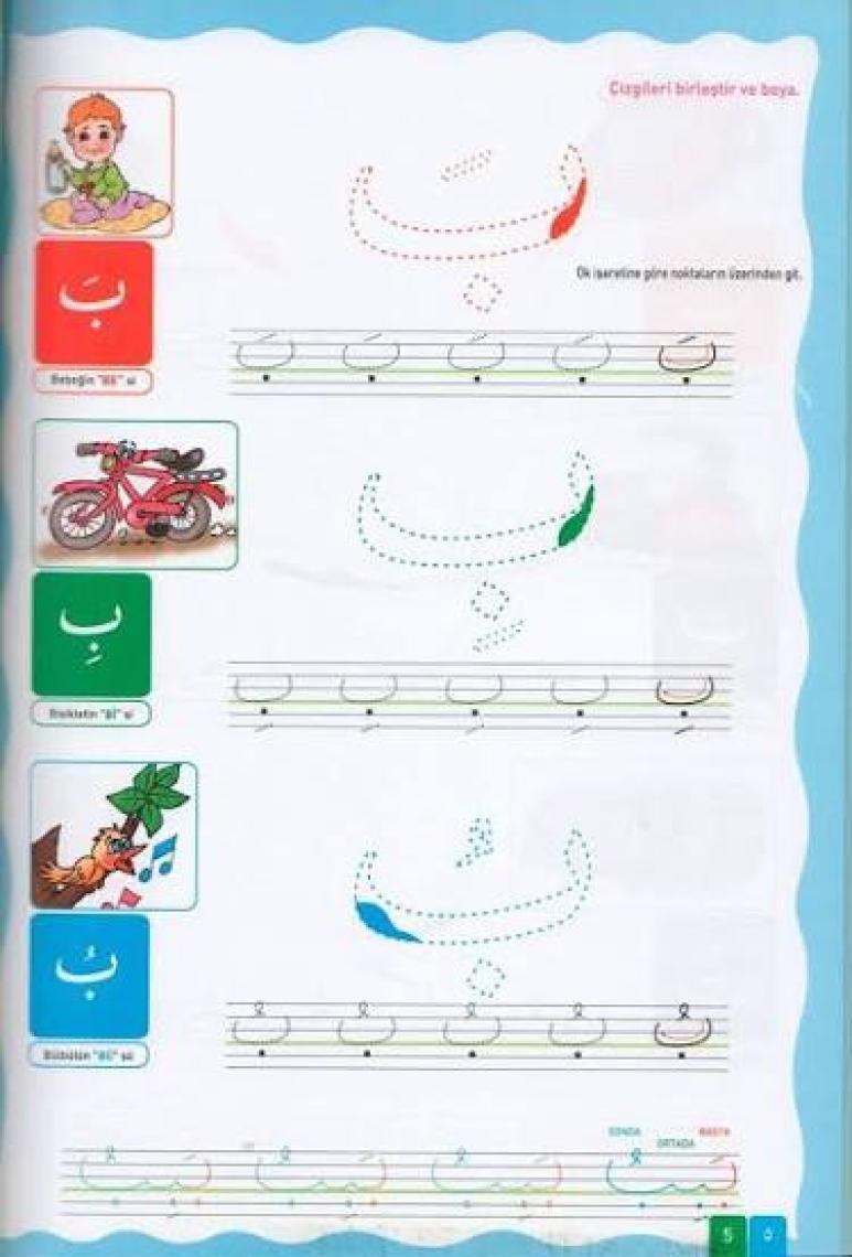 Boyamalı Ve Alıştırmalı Kuran Elifbası-Asım Uysal