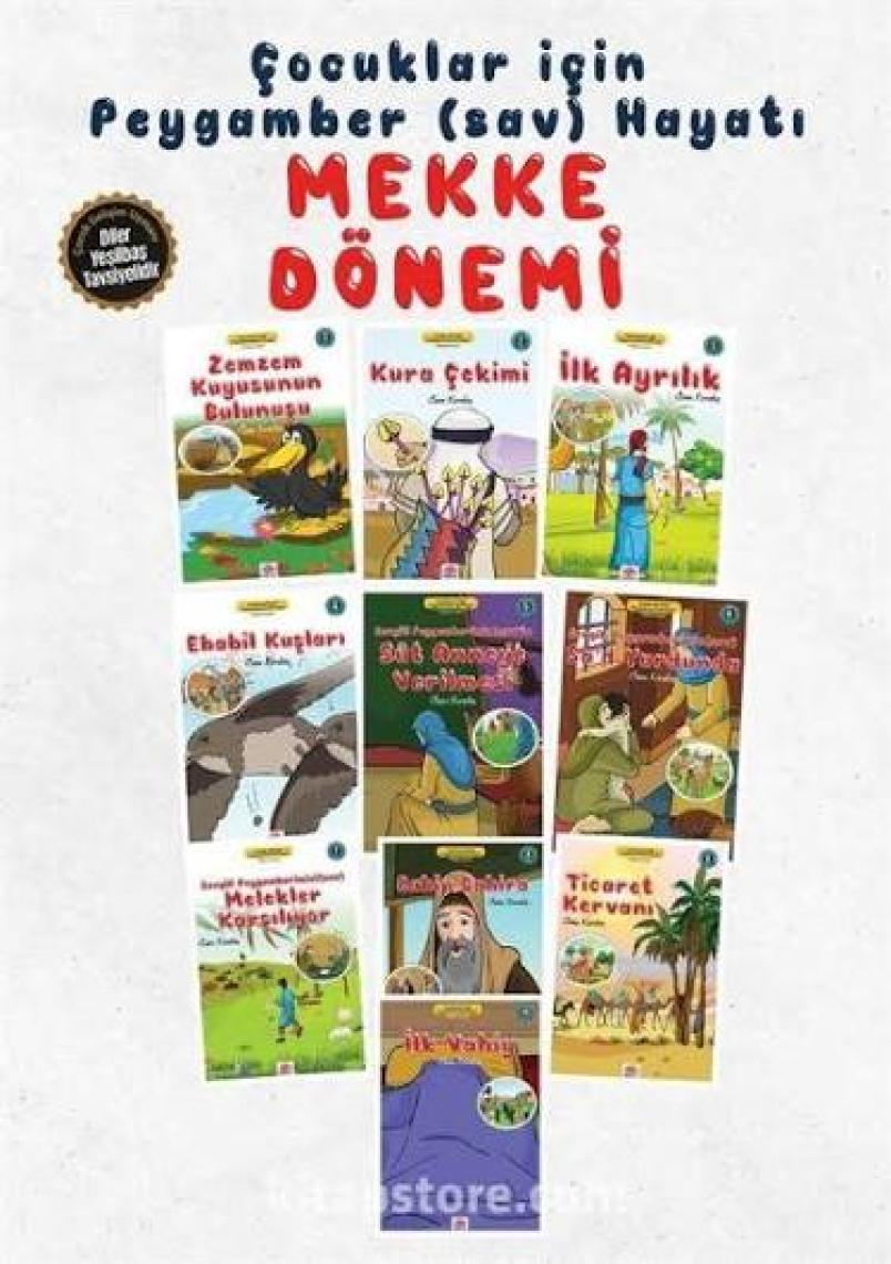 Çocuklar İçin Sevgili Peygamberimizin Hayatı Serisi (10 Kitap) - Cuma Karakoç