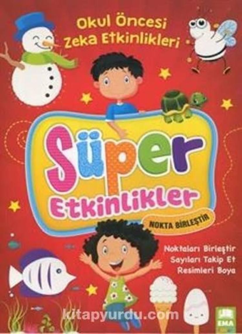 Okul Öncesi Süper Etkinlikler Nokta Birleştir
