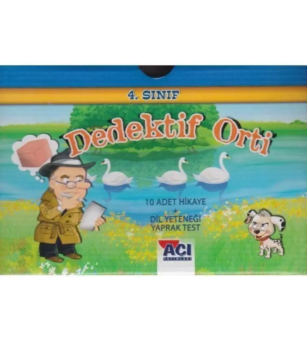 Açı Yayınları 4. Sınıf Dedektif Orti Hikaye Seti 10 Kitap