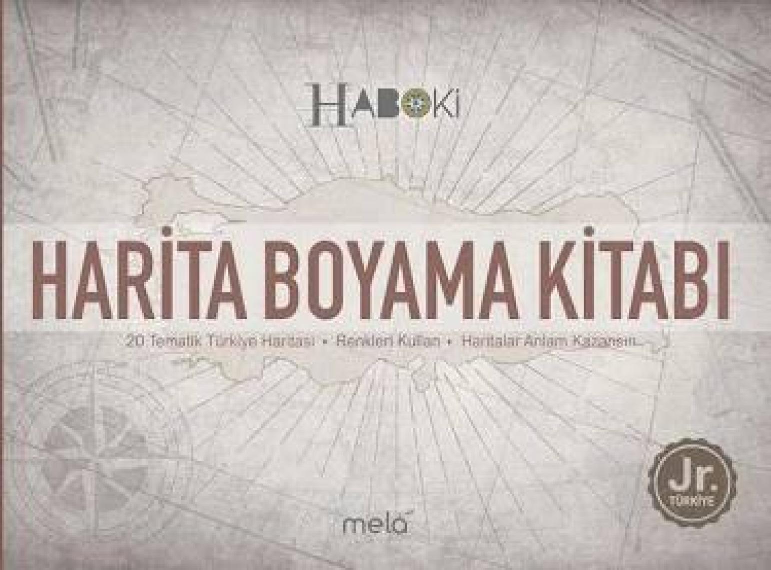 Harita Boyama Kitabı: 20 Tematik Türkiye Haritası