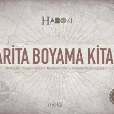 Harita Boyama Kitabı: 20 Tematik Türkiye Haritası