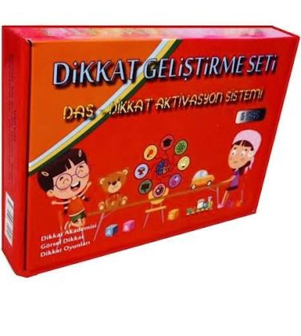 Dikkat Geliştirme Seti 6 Yaş ( 5 kitap) - Çetin Özbey
