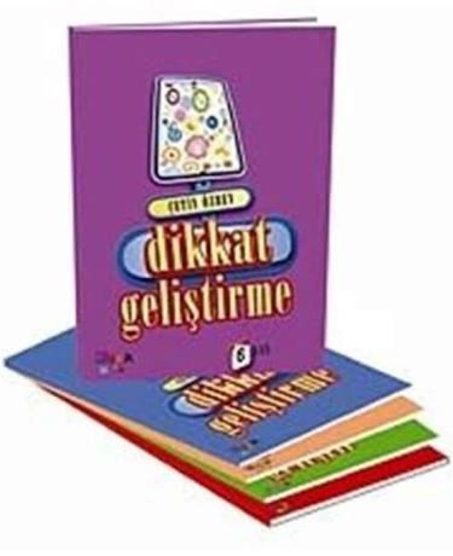 Dikkat Geliştirme Seti 6 Yaş ( 5 kitap) - Çetin Özbey