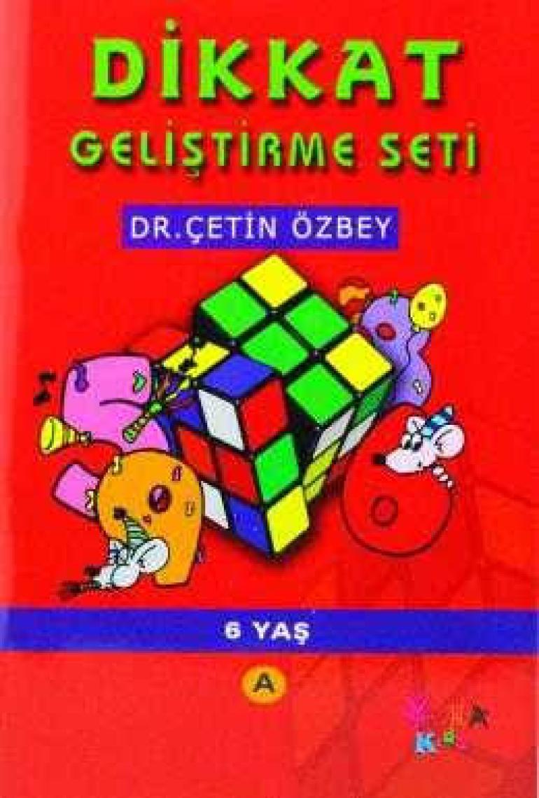 Dikkat Geliştirme Seti 6 Yaş ( 5 kitap) - Çetin Özbey