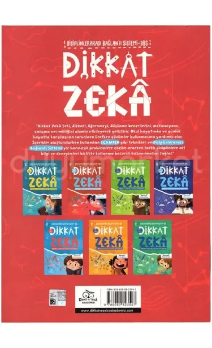 Dikkat Zeka 8+ Yaş – Disiplinler Arası Bağlantı Sistemi (Dbs) - Mehmet Türkdoğan  Savaş Özdemir