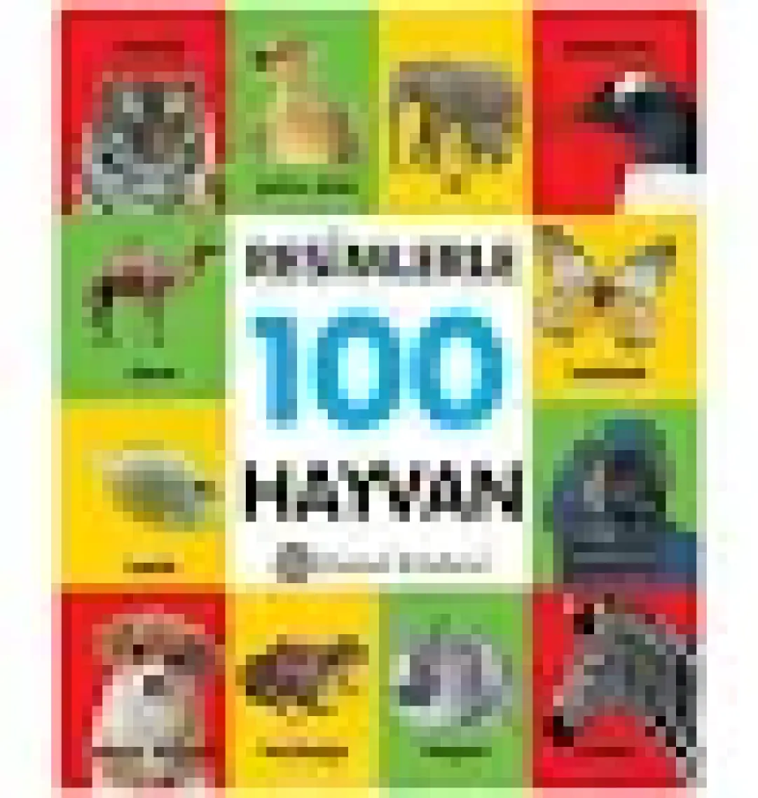 Resimlerle 100 Hayvan (Küçük Boy)