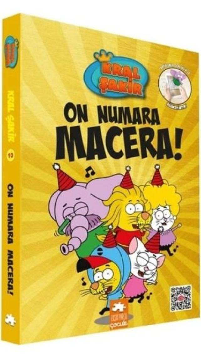 Kral Şakir 10: On Numara Macera (Ciltli) - Varol Yaşaroğlu