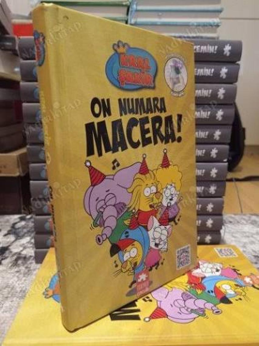 Kral Şakir 10: On Numara Macera (Ciltli) - Varol Yaşaroğlu