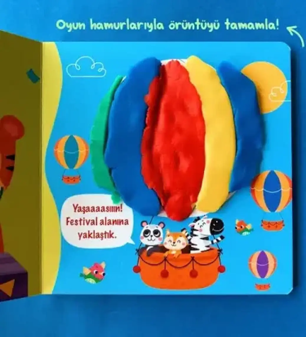 İlk Oyun Hamuru Kitabım - Doğa (Oyun Hamuru Hediyeli) - Nagehan Pehlivan