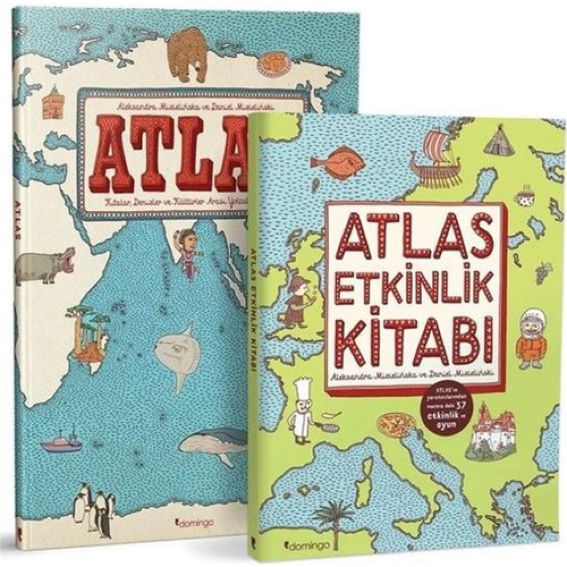 Atlas Set (2 Kitap Takım) - Aleksandra Mizielinska