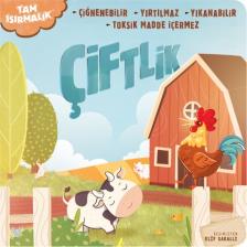 Tam Isırmalık Çiftlik Yırtılmayan Yıkanabilir Çiğnenebilir Yırtılmaz Kitap