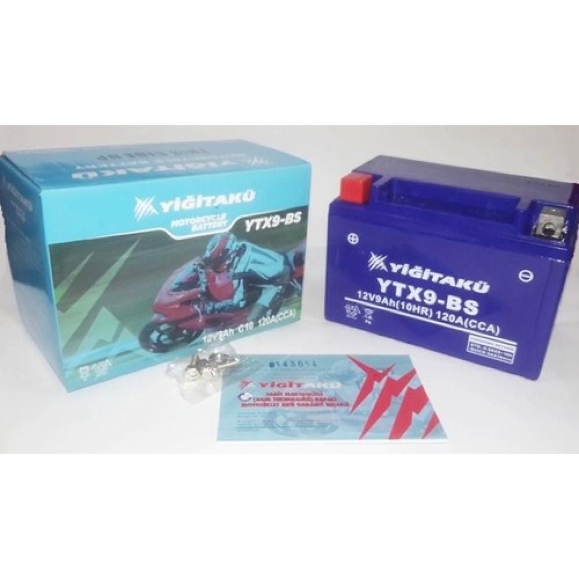 Yiğit Akü 12 V 9 Ah Amper Ytx9 Bs Yiğit Akü Motosiklet Aküsü