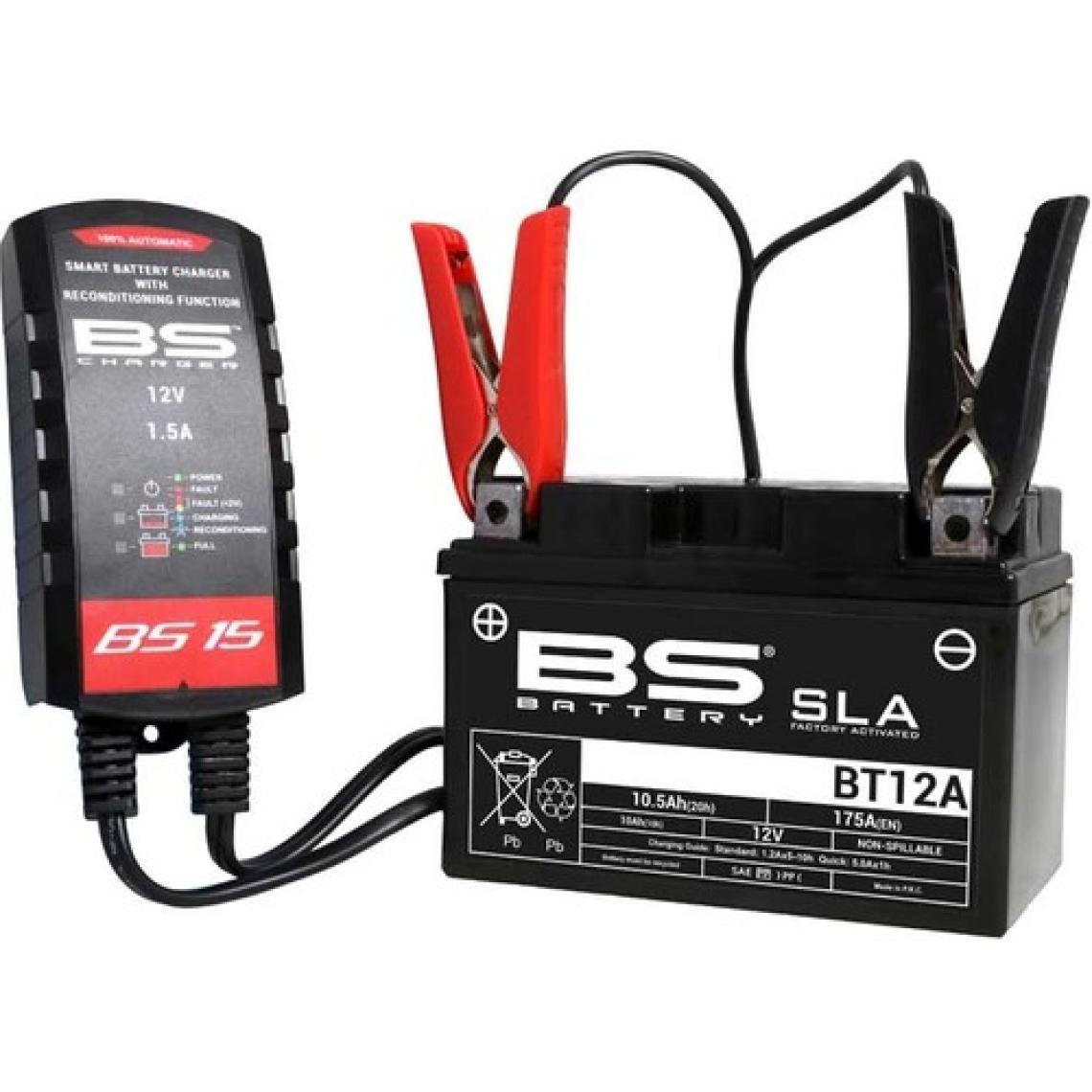 Yuasa Bs Battery Bs Akü BS15-SMART Charger 12V 1.5A Akü Şarj Cihazı