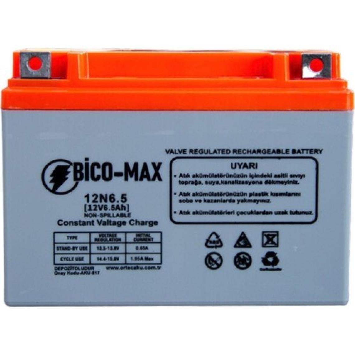 Bico-Max 12N6.5 Benzinli Motor Aküsü