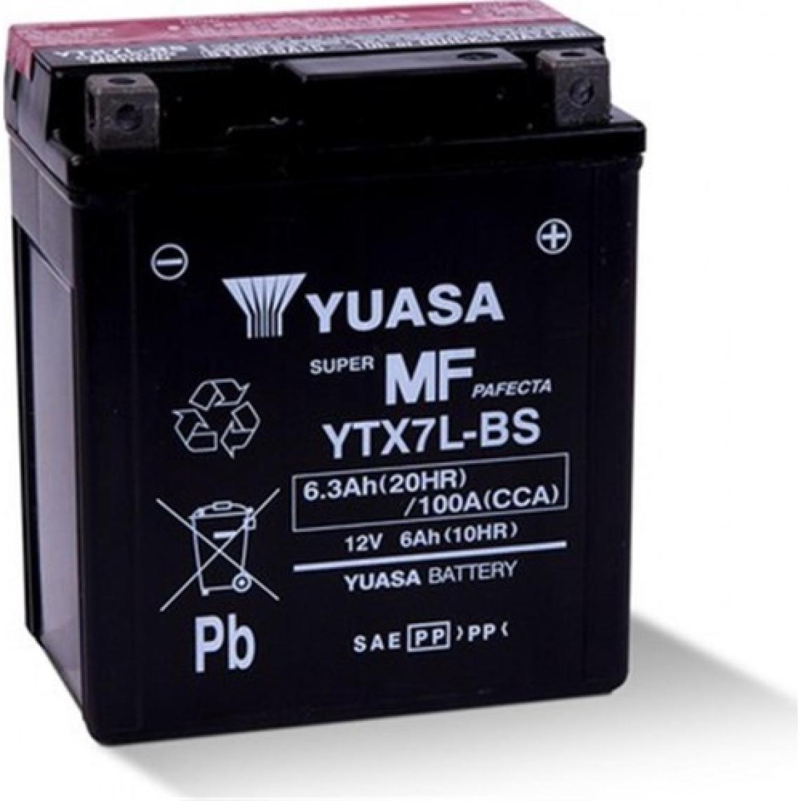 Yuasa Akü Ytx7l-bs 12v6ah100a Yamaha Yzf-r25 Ybr125 Honda Spacy C